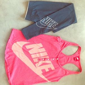 Nike Leggings & Tank